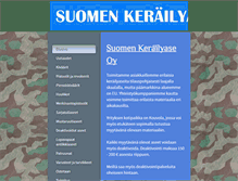 Tablet Screenshot of kerailyase.fi